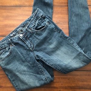 EUC Mossimo size 8 straight jeans